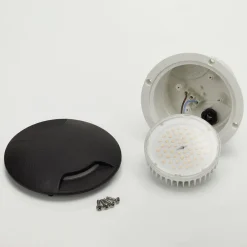 Ceci 160-2L nedgravningsspot, rund, sort 10 W KKT^Fumagalli New