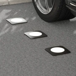 Ceci 160-SQ LED nedgravningsspot, sort, CCT^Fumagalli Hot