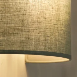 Celine væglampe, salvie, stof, E27^Duolla Clearance