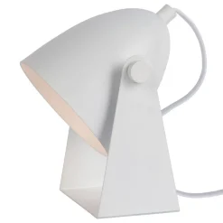 Lucide Chago bordlampe i metal, hvid