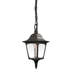 Elstead Chapel udendørs pendellampe, sort