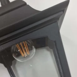 Elstead Chapel udendørs pendellampe, sort