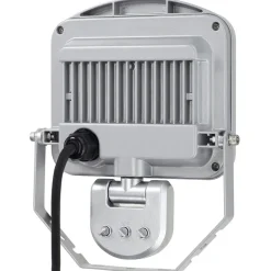 Ledino Charlottenburg spotlight, sensor, sølv 20W 3.000K