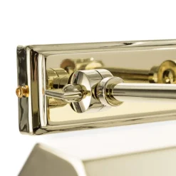 Chawton gallerilampe, poleret messing, 40,2 cm^Elstead Outlet