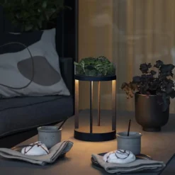 Konstsmide Dekorationsbelysning>Chieti LED-dekorationslampe, USB, sort