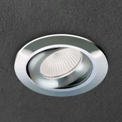 ORION Indbygningsspots>Choice indbygningsspot aluminium, kan roteres krom