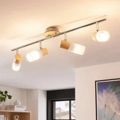 Lindby Christoph LED-træspot, 4 lyskilder