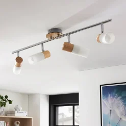 Lindby Christoph LED-træspot, 4 lyskilder