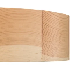 Cleo loftlampe, Ø 37,5 cm, 3 lyskilder, fyrretræ, E27^TEMAR LIGHTING Sale