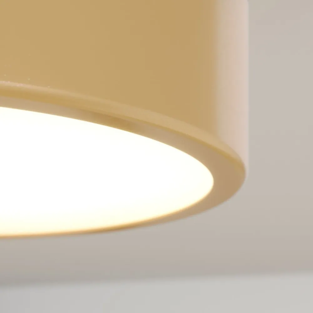 TEMAR LIGHTING Loftlamper|Loftlamper>Cleo loftlampe, Ø 20 cm, IP20, guldfarvet, metal, E27