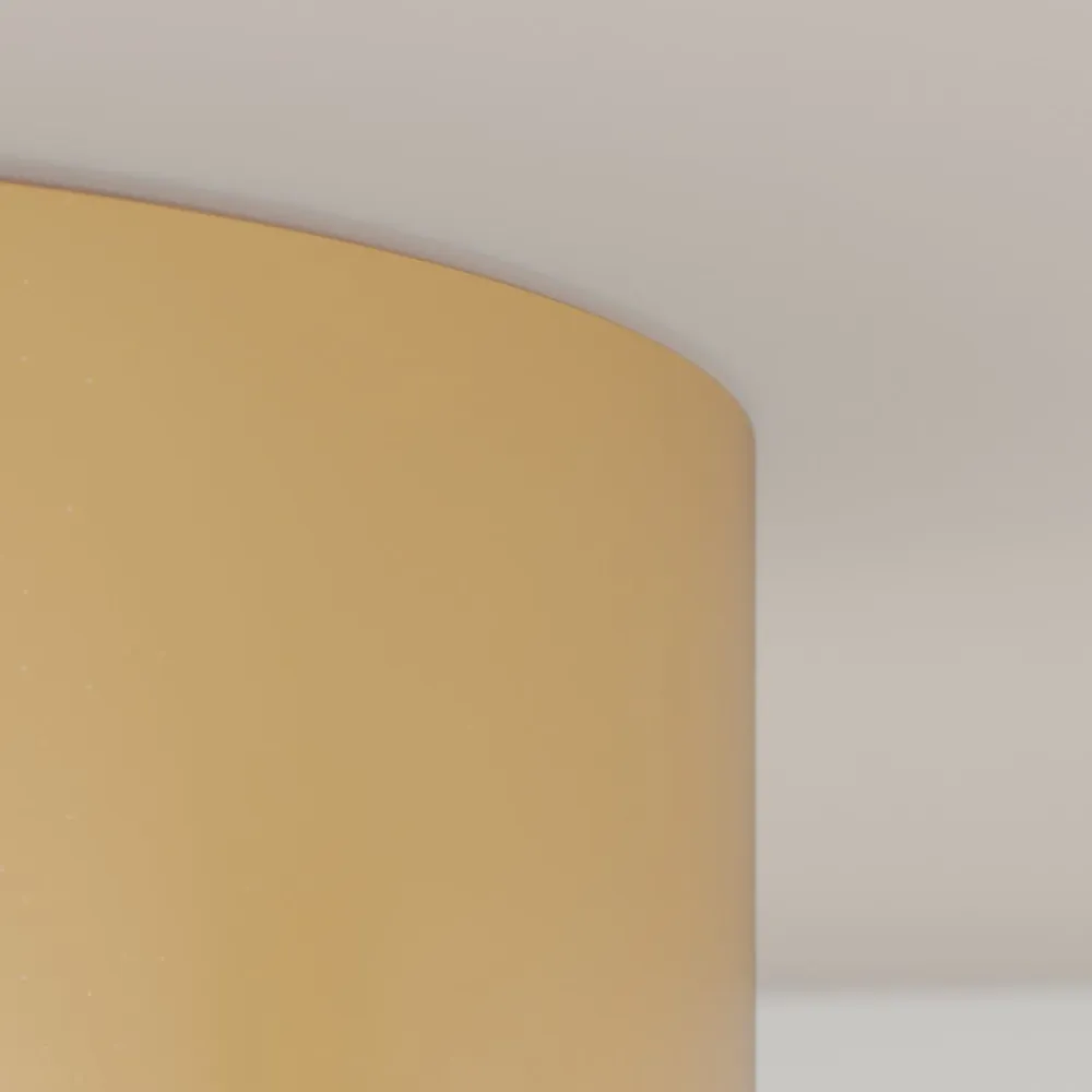 TEMAR LIGHTING Loftlamper|Loftlamper>Cleo loftlampe, Ø 20 cm, IP20, guldfarvet, metal, E27