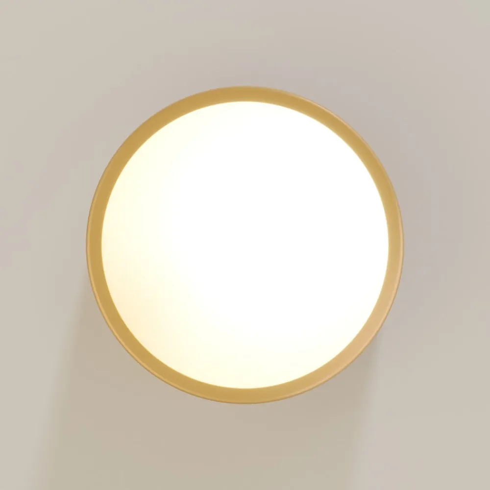 TEMAR LIGHTING Loftlamper|Loftlamper>Cleo loftlampe, Ø 20 cm, IP20, guldfarvet, metal, E27