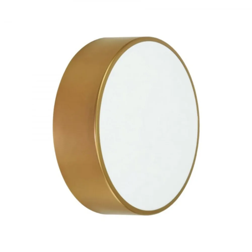 TEMAR LIGHTING Loftlamper|Loftlamper>Cleo loftlampe, Ø 20 cm, IP20, guldfarvet, metal, E27