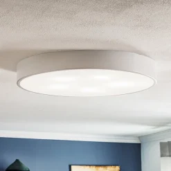 TEMAR LIGHTING Loftlamper|Pendellamper>Cleo loftlampe, Ø 60 cm, IP20, hvid, metal, E27