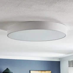 TEMAR LIGHTING Loftlamper|Pendellamper>Cleo loftlampe, Ø 60 cm, IP20, hvid, metal, E27