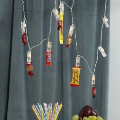 Clippy batteridrevet LED-foto-lyskæde, timer^STAR TRADING Online