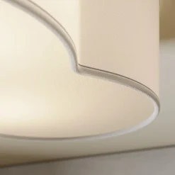 Cloud loftlampe, hvid, tekstil, længde 62 cm, E27, 4 lyskilder.^TK Lighting Outlet