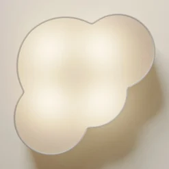 Cloud loftlampe, hvid, tekstil, længde 62 cm, E27, 4 lyskilder.^TK Lighting Outlet