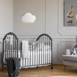 Cloud væglampe, hvid, stål, indirekte lys, 38 x 27 cm^TK Lighting Outlet