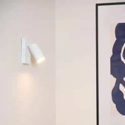 Lucide Væglamper|Spotlights>Clubs vægspot, 1 lyskilde, hvidt