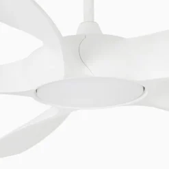 Cocos L loftventilator med LED-lampe, DC, hvid^FARO BARCELONA Sale
