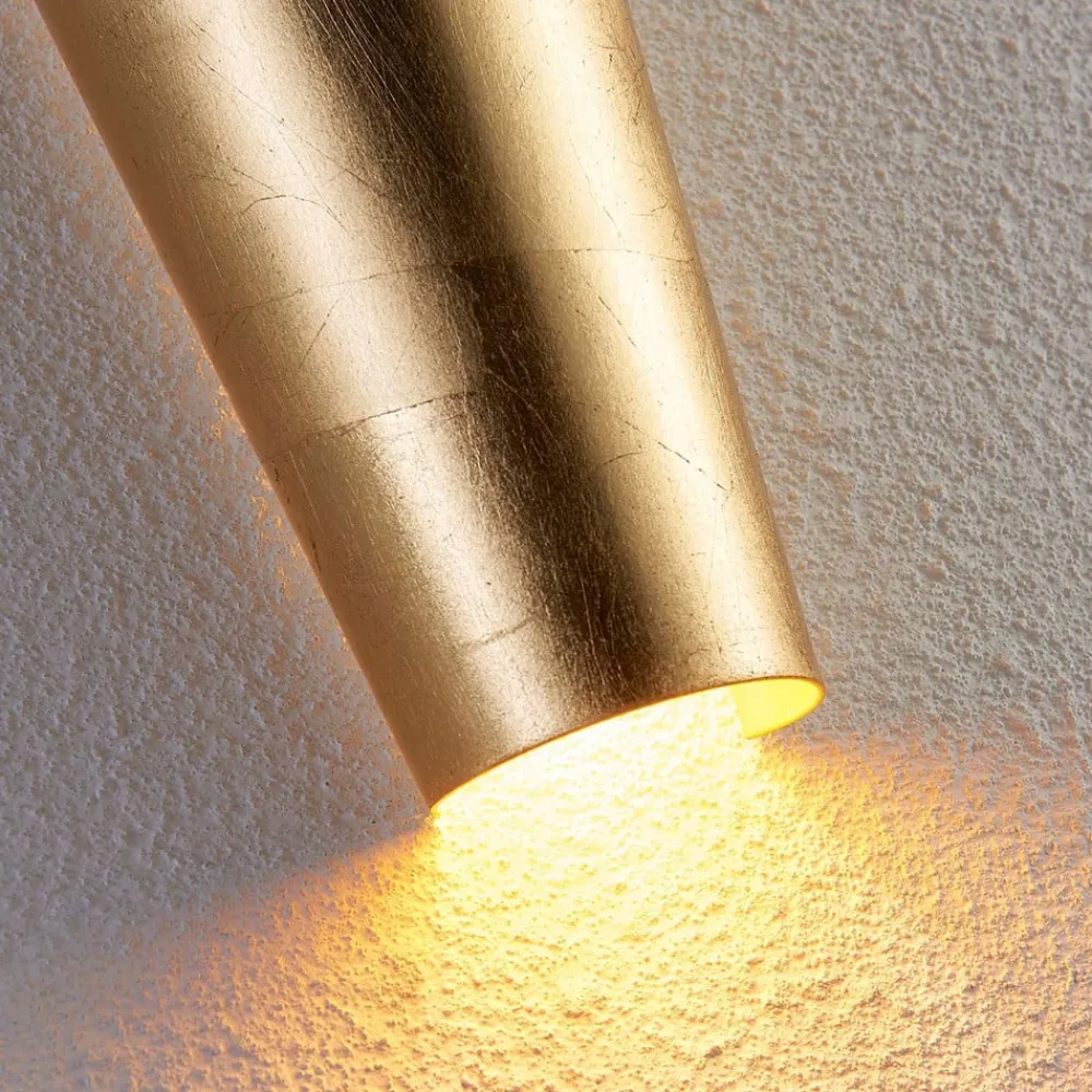 Lindby Væglamper|Væglamper>Conan perfekt formet væglampe i guld