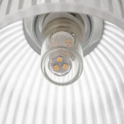 Cora LED-væglampe t. badev., glasskærm, 1 lyskilde^KICHLER