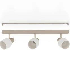 EGLO Corato loftspot, sand/nikkel/opal, 3 lyskilder.