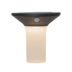 EGLO Corbezzola udendørs LED-væglampe, sort, sensor