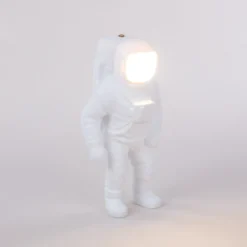 Cosmic-Flashing Starman LED-dekofigur med batteri^SELETTI Hot