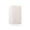 Cotton væglampe, kantet, 20 x 12 cm, beige^FARO BARCELONA New