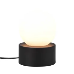 Countess bordlampe, opalglas, metalfod i sort^Reality Leuchten Hot