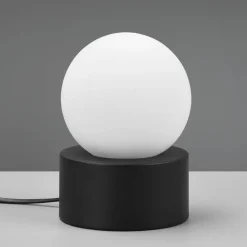 Countess bordlampe, opalglas, metalfod i sort^Reality Leuchten Hot