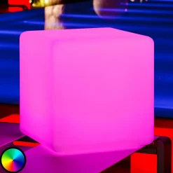 Smart&Green Dekorationsbelysning|Terrassebelysning>Cube - en lysende kube til udendørs brug