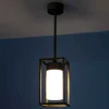 Cubic³ 3368 hængelampe antik messing/opal^Moretti Luce Discount