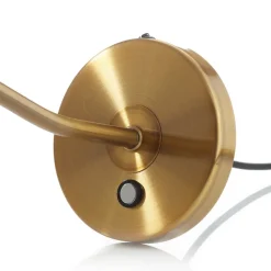 Curtis bøjelig LED-bordlampe, antik messing^Trio Lighting Best