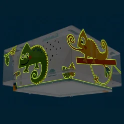 Børn Dalber Happy Jungle loftlampe til børneværelse