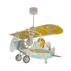 pendellampe Lion Plane, farverig, træ/plast^Dalber Outlet