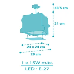 Rocket pendellampe til børneværelse^Dalber Clearance