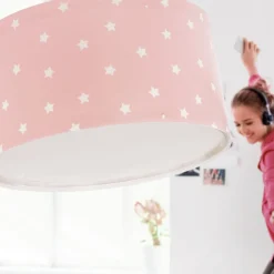 Star Light loftslampe til børn, pink^Dalber Sale