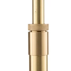 Danuta justerbar LED-gulvlampe, mat messing^Knapstein Hot