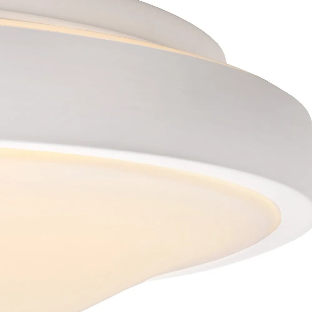 Lucide Loftlamper>Dasher LED loftlampe, hvid, Ø 34,8 cm, 2700 K, IP44