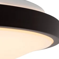 Lucide Dasher LED loftlampe, sort, Ø 34,8 cm, 2700 K, IP44