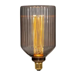 Decoled LED-pære E27 1 W 2.000 K røggrå^STAR TRADING