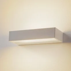 Decor Walther Box LED-væglampe hvid 2700 K 25 cm