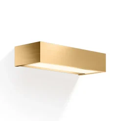 Box LED-væglampe guld 2700 K 25 cm^Decor Walther