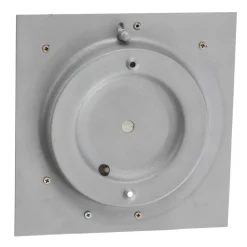 Decor Walther Cut LED-loftlampe, krom, 18x18 cm