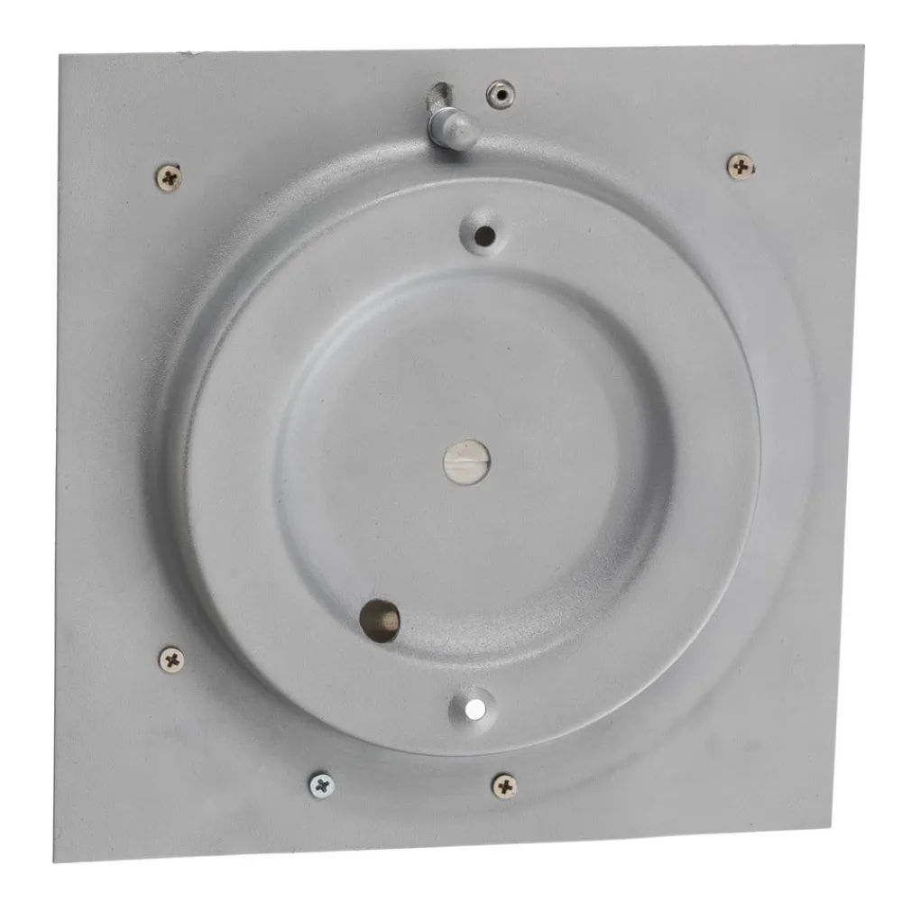 Decor Walther Cut LED-loftlampe, krom, 18x18 cm