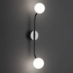 Pep væglampe, 2 lyskilder, sort^Decor Walther Sale