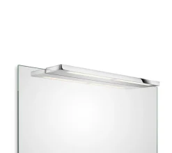Decor Walther Slim 1 LED-spejllampe, krom 60cm